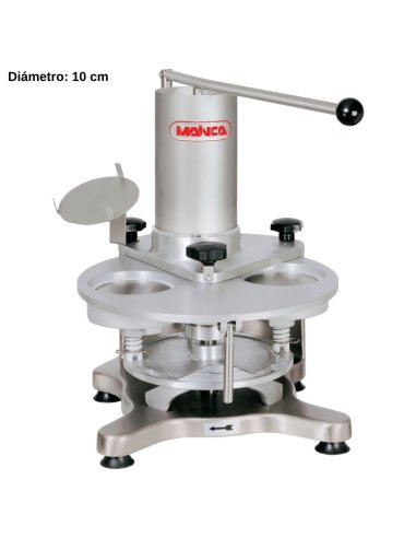 Prensa hamburguesas manual 10cmØ MN1MH100