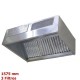 Campana cocina industrial 3 Filtros