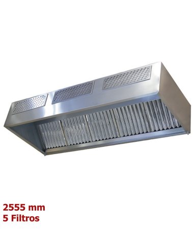 Campana cocina industrial 5 Filtros