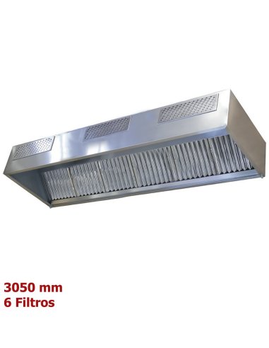 Campana cocina industrial 6 Filtros