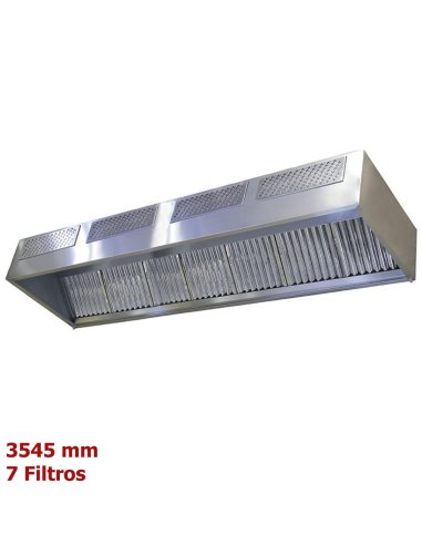 Campana cocina industrial 7 Filtros
