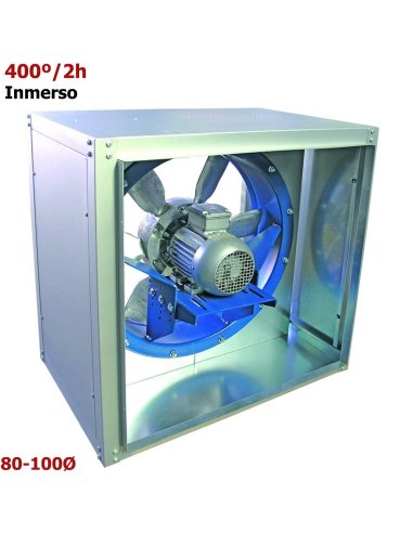 Extractores industriales Axial INMERSO de 80-100Ø