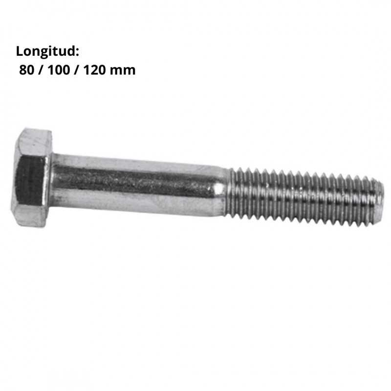 Tornillo hexagonal metrico m6 x 50 zinc