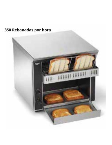 Tostadora de pan continua 1500W PUCT2-23035002