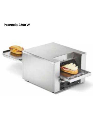 Tostador de cinta tunel 2800W PUSO2-23010.5