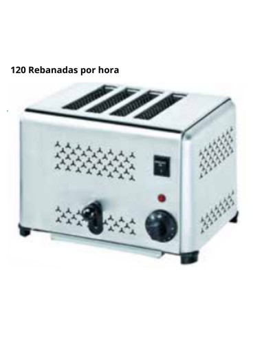Tostadora de pan 4 rebanadas PUP15.040