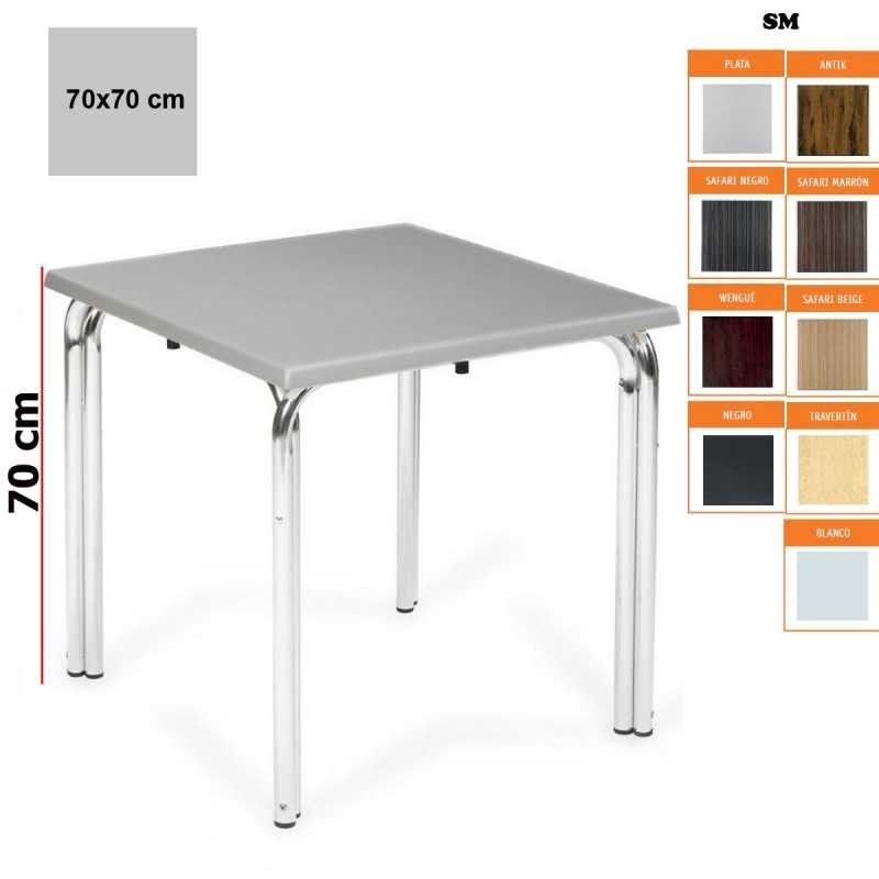 Mesa terraza doble pata