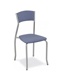 Silla Bar apilable madera y tapizada 1R55TM 2