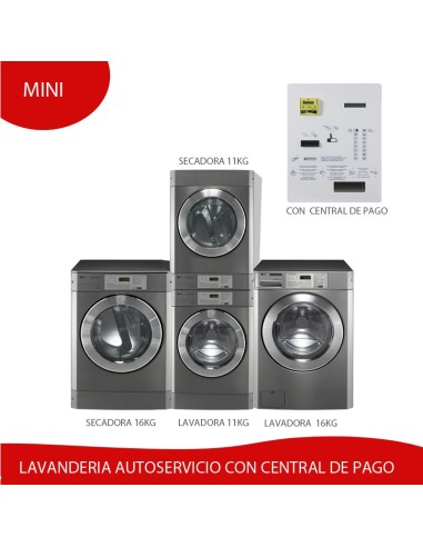 Kit Lavanderia Autoservicio Mini