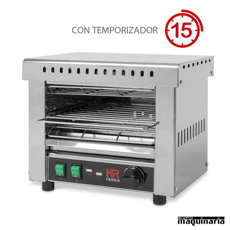 Tostador industrial con temporizador HRT02CON