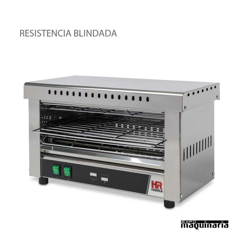 Tostador industrial sin temporizador HRT03SINB RESISTENCIAS BLINDADAS