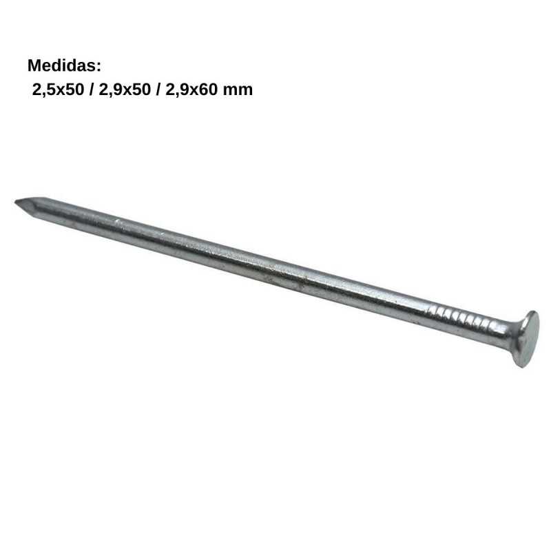 Clavos de acero zinc x300u Cabeza Plana CF01232