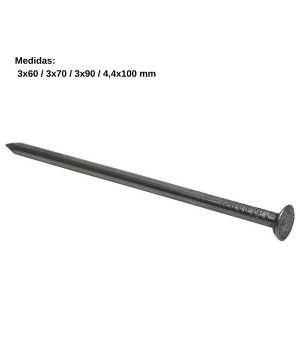 Clavo hierro Cabeza Plana 2,5Kg CF012030