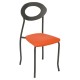 Silla cafetería tapizada 1R025TA 