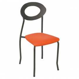 Silla cafetería tapizada 1R025TA 