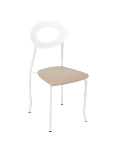 Silla cafetería tapizada 1R025TA 