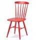 Sillas madera hosteleria 1R840 Rojo