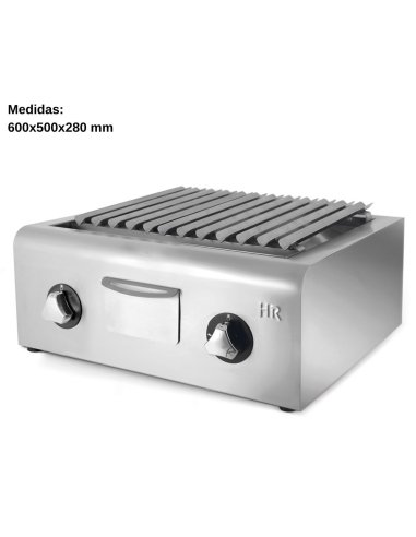 Barbacoa hosteleria 60x50cm IBER-B600
