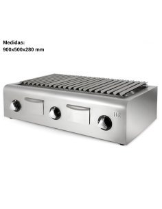 Barbacoa hosteleria 90x50cm IBER-B900