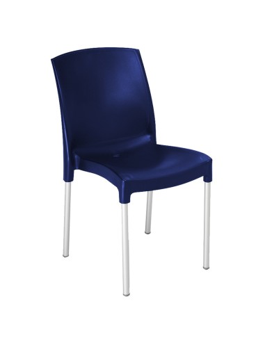 Silla para terraza 1R662 Azul