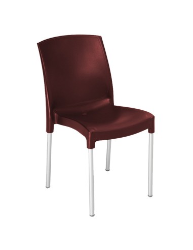 Silla para terraza 1R662 Granate