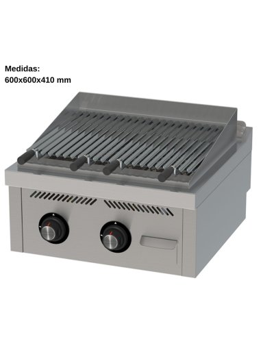 Barbacoa hosteleria 60x60cm IBER-B6006S
