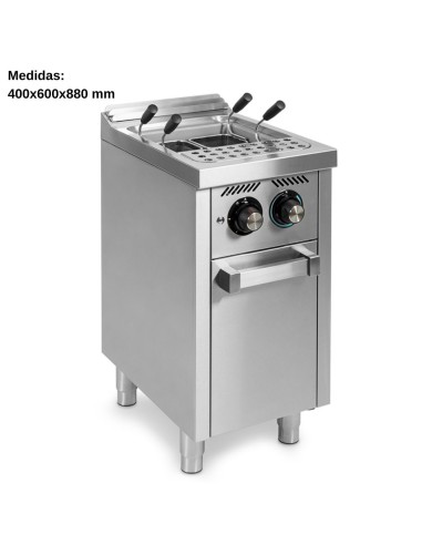 Cuece pastas electrico Gas 25L F600 IBER-CPG25L600E