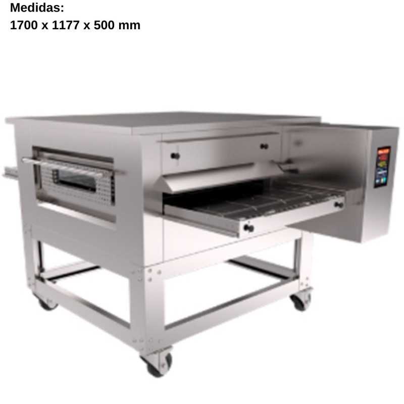 Horno pizza tunel Gas 50x75cm Interior CLTN-G 50