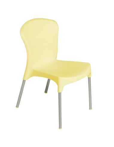 Silla de exterior FALUGANO Amarilla