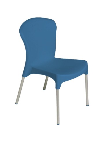 Silla de exterior FALUGANO Azul