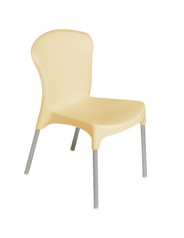 Silla de exterior FALUGANO Beige