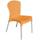 Silla de exterior FALUGANO Naranja