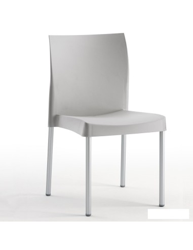 Silla de plastico ISDUNA Gris