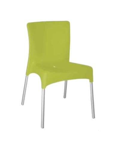 Silla apilable de terraza REMOON Verde Lima