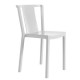 Silla apilable bar RENEUTRA Blanco