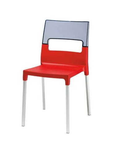 Silla de terraza SBDIVA Rojo