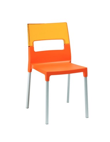 Silla de terraza SBDIVA Naranja