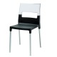 Silla de terraza SBDIVA Negro