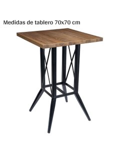 Mesa alta bar cuadrada IM8300-70