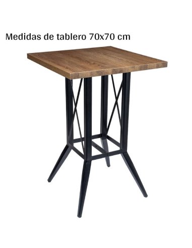 Mesa alta bar cuadrada IM8300-70