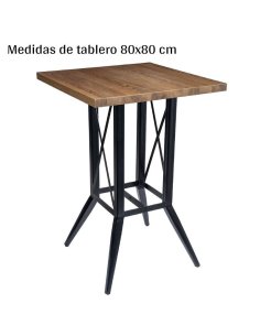 Mesa alta bar cuadrada IM8300-70 2