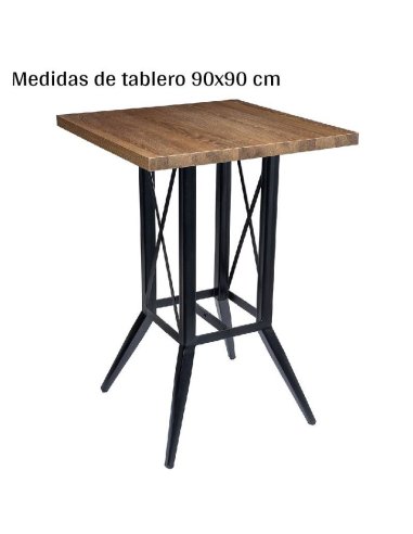 Mesa alta bar cuadrada IM8300-90