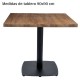 Mesa melamina pie cuadrado IM9322-90 