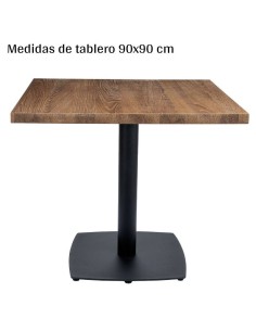 Mesa melamina pie cuadrado IM9322-70  2