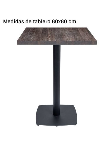 Mesa alta bar pie cuadrado IM9320-60 