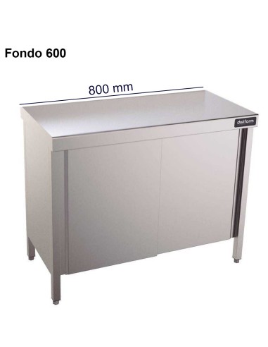 Mesa de trabajo con puerta Batible 800x600 DIFCP60080 