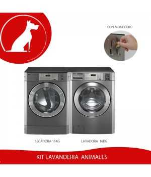 Kit Lavanderia Autoservicio Pelos de animal
