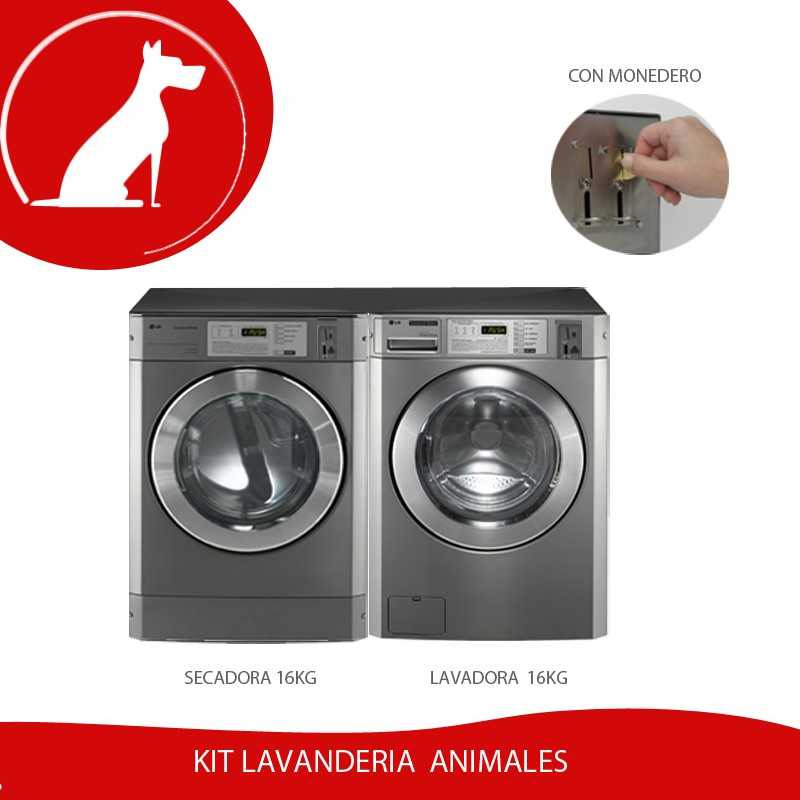 Kit Lavanderia Autoservicio Pelos de animal