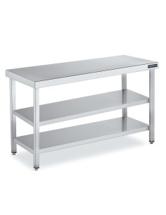 Mesa inox Doble Estante CENTRAL DIFC250060 2