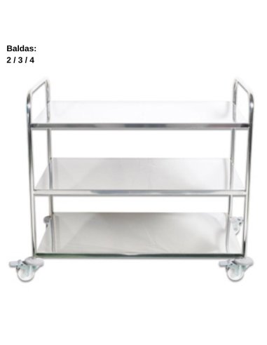 Carro de servicio 90x50x97,5cm CB007030